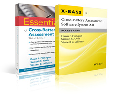 Couverture de l’ouvrage Essentials of Cross-Battery Assessment, 3e with Cross-Battery Assessment Software System 2.0 (X-BASS 2.0) Access Card Set