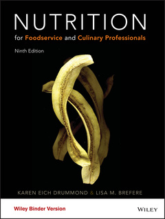 Couverture de l’ouvrage Nutrition for Foodservice and Culinary Professionals