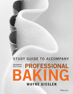 Couverture de l’ouvrage Student Study Guide to accompany Professional Baking