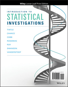 Couverture de l’ouvrage Introduction to Statistical Investigations, Loose-Leaf Print Companion
