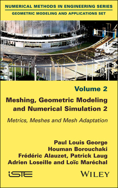 Cover of the book Meshing, Geometric Modeling and Numerical Simulation, Volume 2