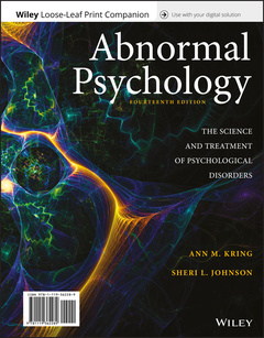 Couverture de l’ouvrage Abnormal Psychology, Loose-Leaf Print Companion
