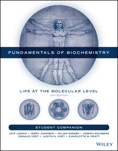 Couverture de l’ouvrage Fundamentals of Biochemistry, Student Companion
