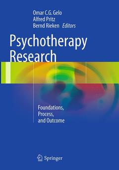 Couverture de l’ouvrage Psychotherapy Research