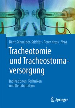 Couverture de l’ouvrage Tracheotomie und Tracheostomaversorgung