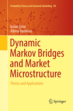 Couverture de l’ouvrage Dynamic Markov Bridges and Market Microstructure
