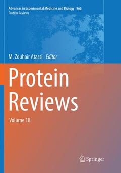 Couverture de l’ouvrage Protein Reviews