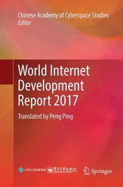 Couverture de l’ouvrage World Internet Development Report 2017