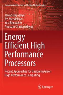 Couverture de l’ouvrage Energy Efficient High Performance Processors