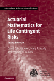 Couverture de l’ouvrage Actuarial Mathematics for Life Contingent Risks