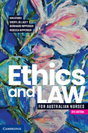 Cover of the book Ethics and Law for Australian Nurses