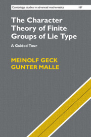 Couverture de l’ouvrage The Character Theory of Finite Groups of Lie Type