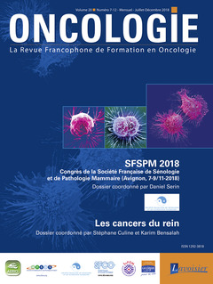 Couverture de l’ouvrage SFSPM 2018 / Les cancers du rein
