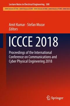 Couverture de l’ouvrage ICCCE 2018