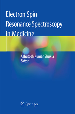 Couverture de l’ouvrage Electron Spin Resonance Spectroscopy in Medicine