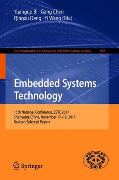 Couverture de l’ouvrage Embedded Systems Technology