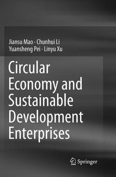 Cover of the book Circular Economy and Sustainable Development Enterprises