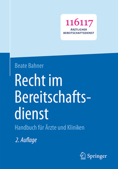 Couverture de l’ouvrage Recht im Bereitschaftsdienst