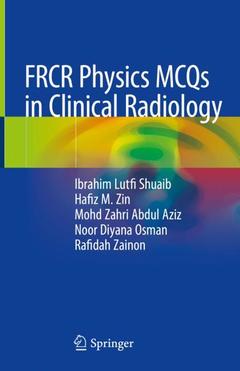 Couverture de l’ouvrage FRCR Physics MCQs in Clinical Radiology