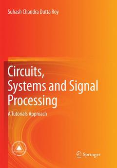Couverture de l’ouvrage Circuits, Systems and Signal Processing