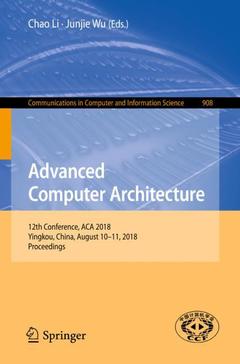 Cover of the book Advanced Computer Architecture