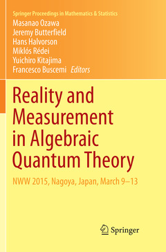 Couverture de l’ouvrage Reality and Measurement in Algebraic Quantum Theory