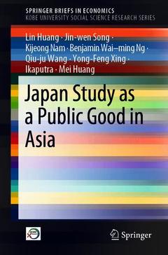 Cover of the book Japan Study as a Public Good in Asia
