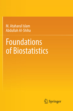 Couverture de l’ouvrage Foundations of Biostatistics