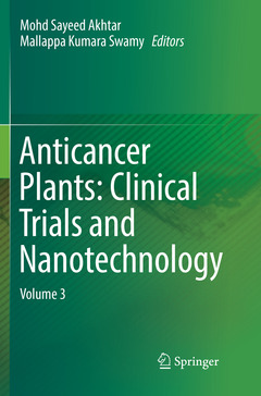 Couverture de l’ouvrage Anticancer Plants: Clinical Trials and Nanotechnology