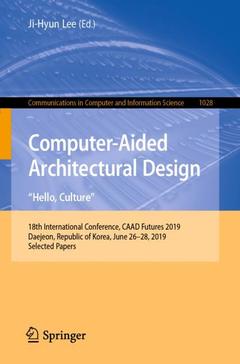 Cover of the book Computer-Aided Architectural Design. 