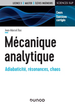 Couverture de l’ouvrage Mécanique analytique - Adiabaticité, résonances, chaos