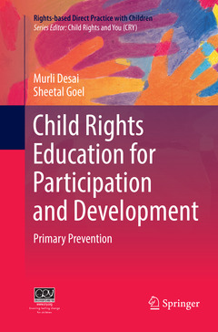 Couverture de l’ouvrage Child Rights Education for Participation and Development