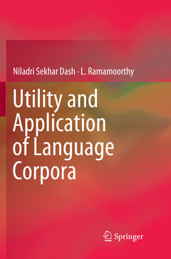 Couverture de l’ouvrage Utility and Application of Language Corpora 