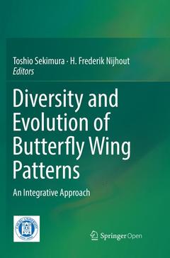 Couverture de l’ouvrage Diversity and Evolution of Butterfly Wing Patterns