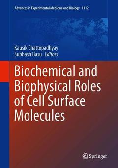 Couverture de l’ouvrage Biochemical and Biophysical Roles of Cell Surface Molecules