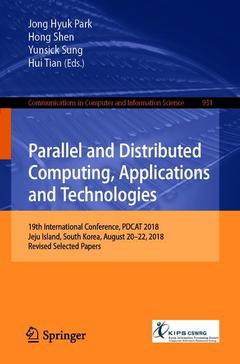 Couverture de l’ouvrage Parallel and Distributed Computing, Applications and Technologies