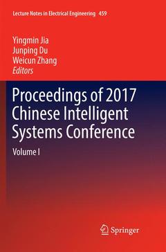 Cover of the book Proceedings of 2017 Chinese Intelligent Systems Conference
