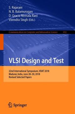 Couverture de l’ouvrage VLSI Design and Test