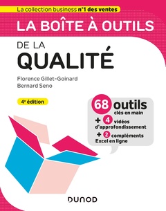 Couverture de l’ouvrage La boîte à outils de la qualité - 4e ed.