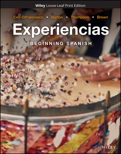 Couverture de l’ouvrage Experiencias: Beginning Spanish