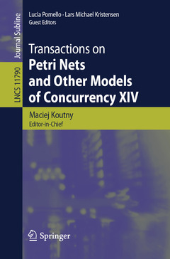 Couverture de l’ouvrage Transactions on Petri Nets and Other Models of Concurrency XIV