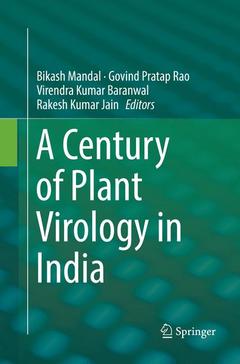 Cover of the book A Century of Plant Virology in India