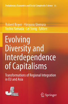 Couverture de l’ouvrage Evolving Diversity and Interdependence of Capitalisms