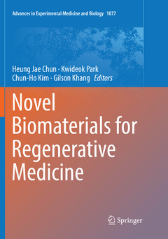 Couverture de l’ouvrage Novel Biomaterials for Regenerative Medicine