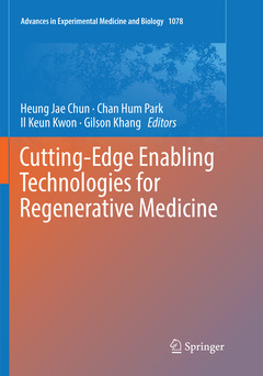Couverture de l’ouvrage Cutting-Edge Enabling Technologies for Regenerative Medicine