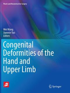 Cover of the book Congenital Deformities of the Hand and Upper Limb