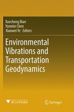 Cover of the book Environmental Vibrations and Transportation Geodynamics