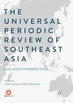 Couverture de l’ouvrage The Universal Periodic Review of Southeast Asia