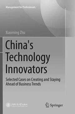 Couverture de l’ouvrage China's Technology Innovators