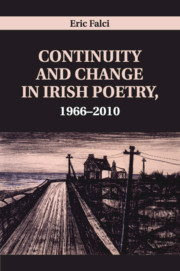 Couverture de l’ouvrage Continuity and Change in Irish Poetry, 1966–2010